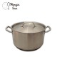 Cacerola Profesional 36 cm Acero Inox. 20 lts.