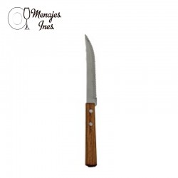 Cuchillo Sierra Mango Madera