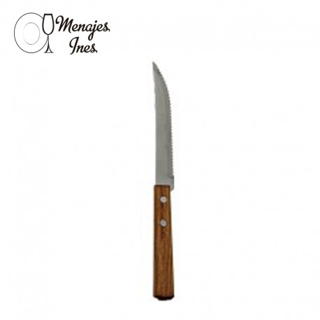 Cuchillo Sierra Mango Madera