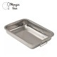 Asadera Profunda 36x27cm Acero Inox.