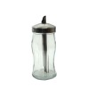 Azucarero vidrio templado 240cc  tapa metal Pasabahce