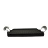 Plancha rectangular 27x21cm  fierro fundido con asa