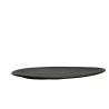 Plato porcelana  negro 27cm Karbon Rak