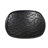 Plato porcelana rectangular negro 27x20 cm Neofus Rak