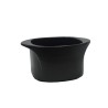 Pocillo porcelana negro 9,5cm Neofus  Rak