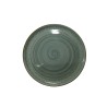 Plato principal porcelana 28cm Gongo azul Corona