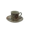 Taza porcelana con platillo diseño Queens