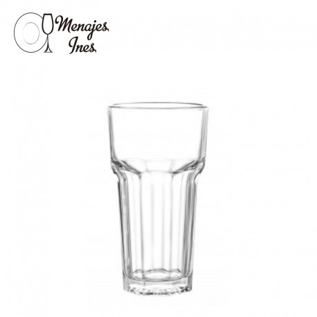 Displey 6 Vasos Cooler Lisboa Capacidad 468cc Cristar.