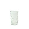 Vaso vidrio 270ml decorado.Nature
