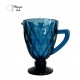 Jarra de Vidrio Diamond Blue