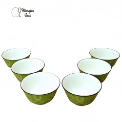 Set 6 Pocillos color Verde