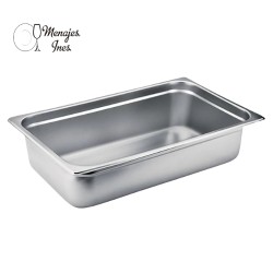 Depósito Gastronómico 1/1 Acero Inoxidable - Variedad de Tamaños