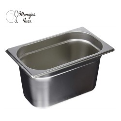 Depósito Gastronómico 1/4 Acero Inoxidable - Variedad de Tamaños