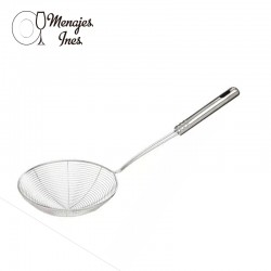 Colador para Papas Fritas  Diámetro 19cm Mango 26 cm. 