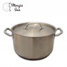 Cacerola Profesional 40 cm Acero Inox. 28 lts.