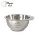 Bowl con medida 2500ml acero inox.