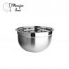 Bowl germania 22cm 2.400cc  acero inox.