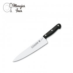 Cuchillo cocinero UNIBLOCK. 25cm. TRES CLAVELES.