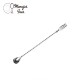 Cuchara bar punta tridente 30cm. Acero inoxidable.