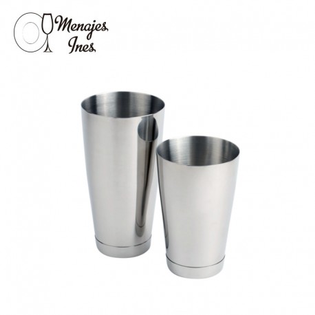Coctelera boston. 590ml. 20oz. Acero inoxidable.