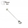Cuchara bar 30cm.con base  Acero inoxidable. UTOPIA.