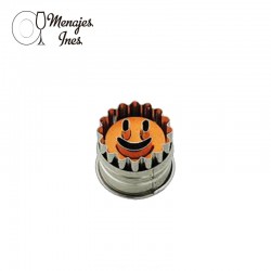 Molde de galletas Smile. 5cm.