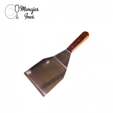 Espatula mango de madera 32x12.5cm.