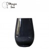 Vaso Gris de  cristal  aleman 40cl. 8.5x12cm. STOlzen