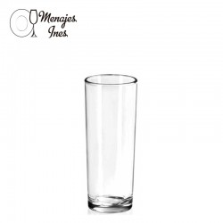 Set 6 vasos lisos lunita 29cl. 6.4x13.8cm. FTA.