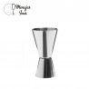 Medidor de trago 30mlx60ml acero inox.