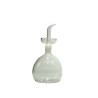 Botella  alcuza vidrio cristal 170cc antigoteo